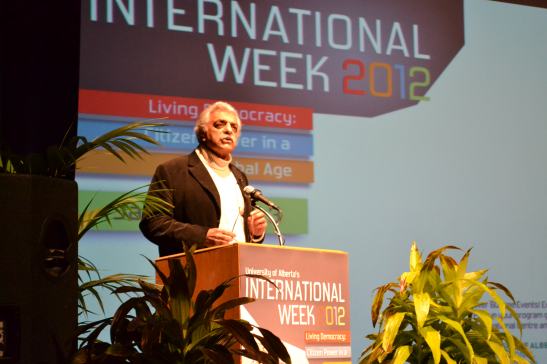 Tariq Ali speaks at International Week