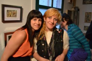 Dear friends Kathleen and Daltry smiling at the tiny concert