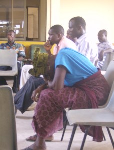As this woman experienced at a rights-based development workshop in Tema, Ghana, development work can be tiring and frustrating. But that's not the whole picture.