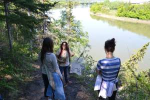 One of my favourite pictures from the whole Shareables enterprise, from last summer's walk on Plants in the River Valley.