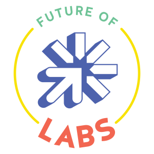 A graphic logo that says Future of Labs